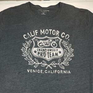 Lucky Brand Jeans Venice California Motorcycles Racing T Shirt Mens XXL